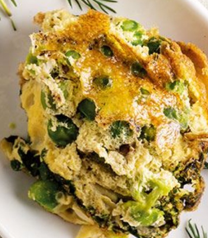 Taze Otlu Frittata Hazırlanışı lincheap.com blog